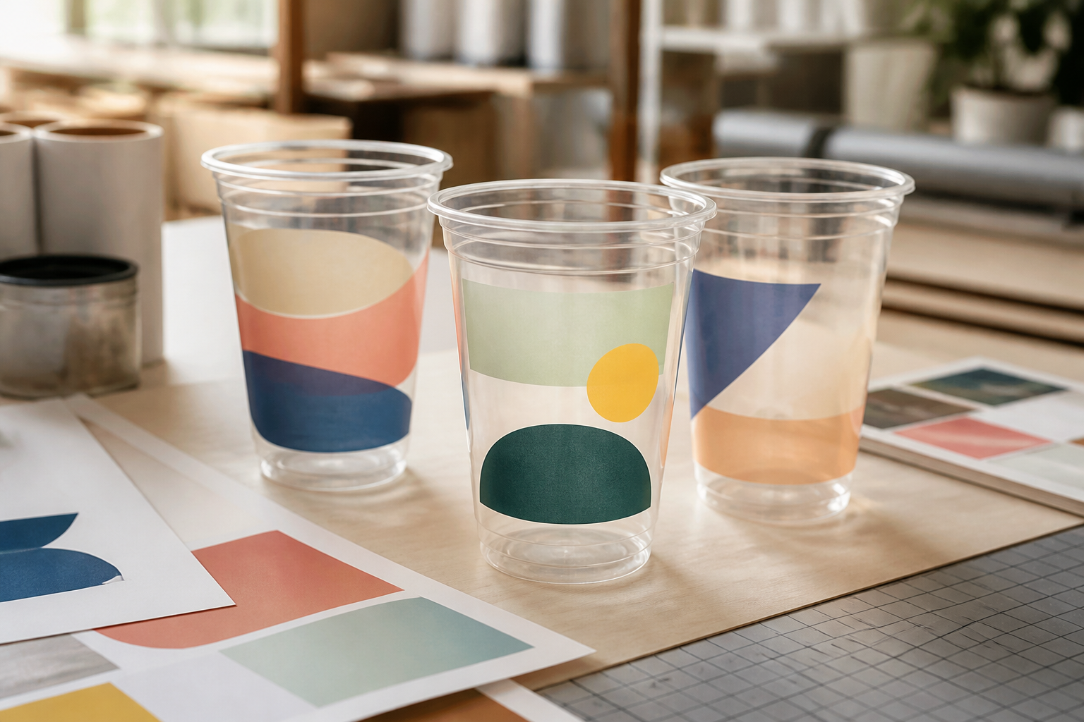 Custom Logo Printing for Disposable Cups: Offset vs. Silk Screen Methods